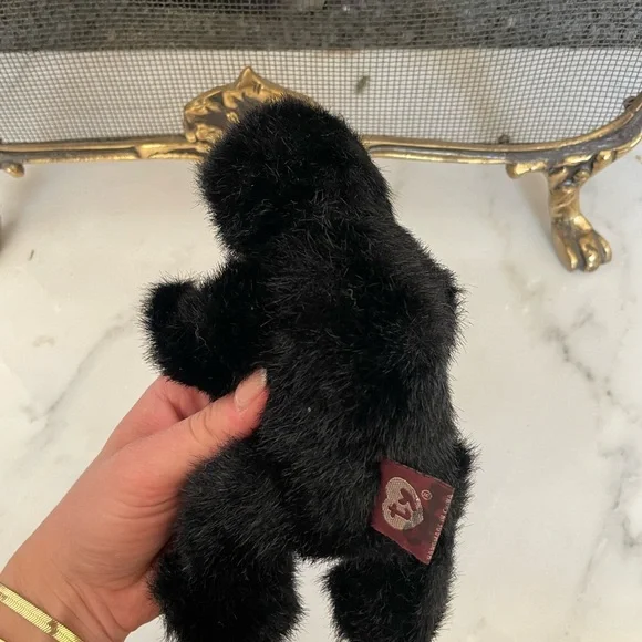 Vtg Ivan The Black Bear Ty Attic Treasure Collection - Picture 3 of 5